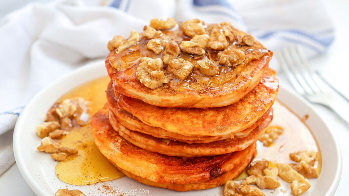 Pumpkin Spice Pancakes.
