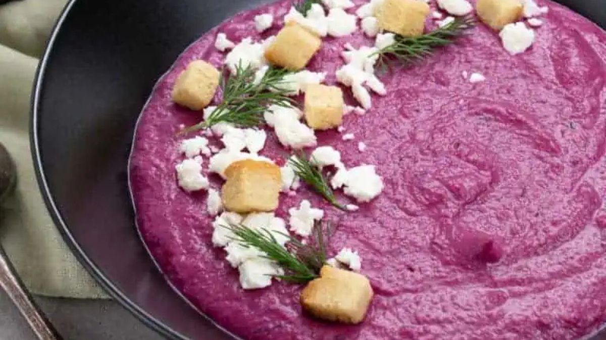 Purple Sweet Potato Soup.