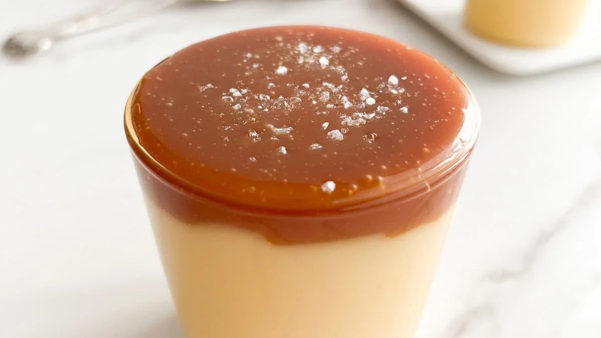 Salted Caramel Budino.