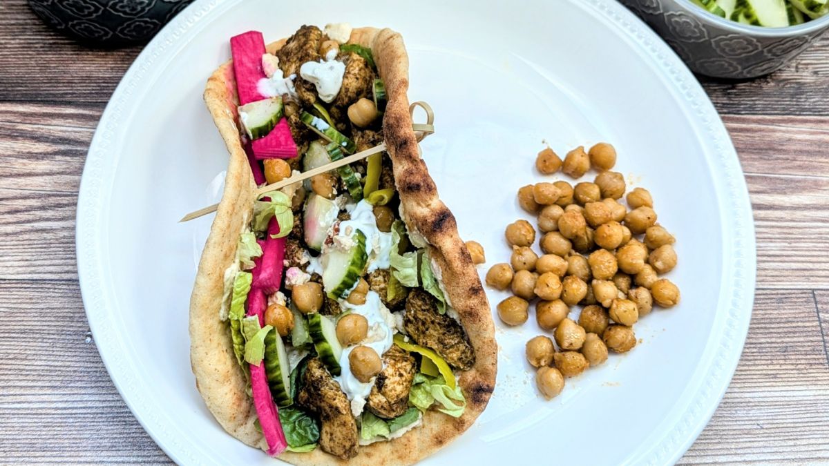 Sheet Pan Za’atar Chicken & Chickpeas.