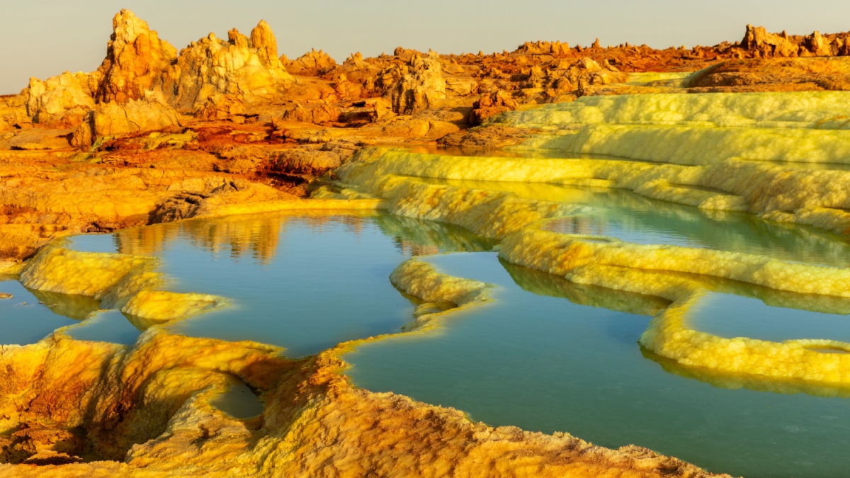 Dallol volcano, Danakil Depression, Ethiopia.