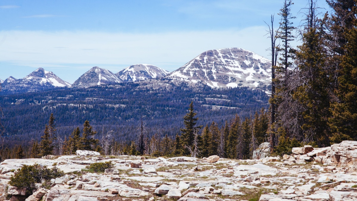 Bald Mountain (Uinta Range) in Utah.