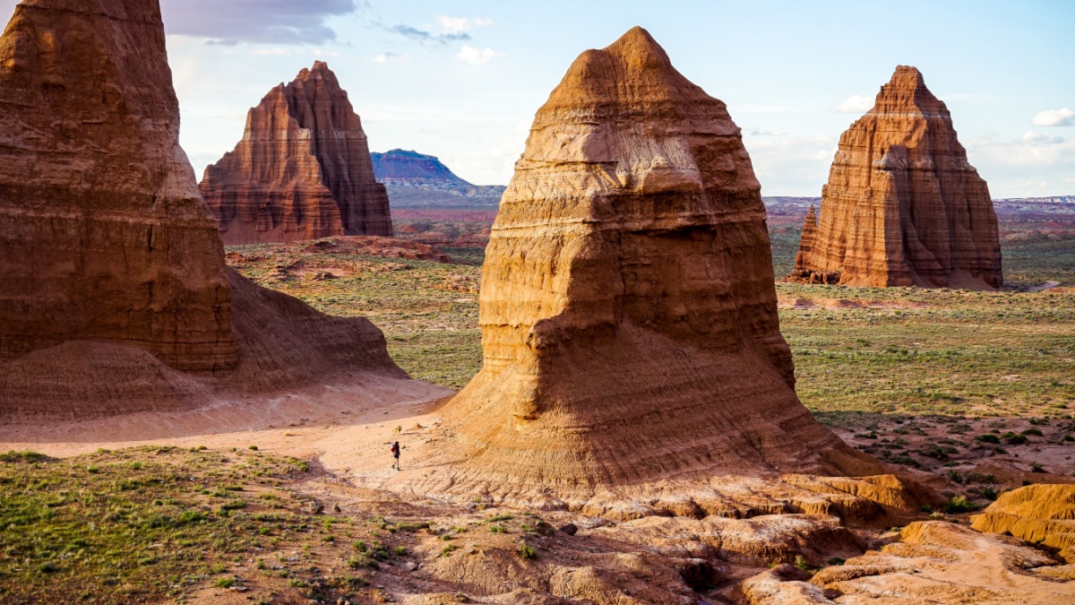 Cathedral Valley in Capitol Reef National Park.