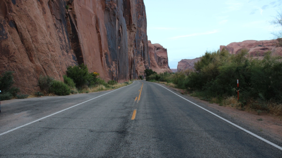 Southern Utah road trip near Arches National Park.