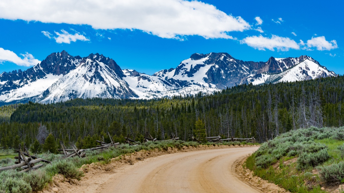 Taken along the Sawtooth Scenic Byway in Idaho.