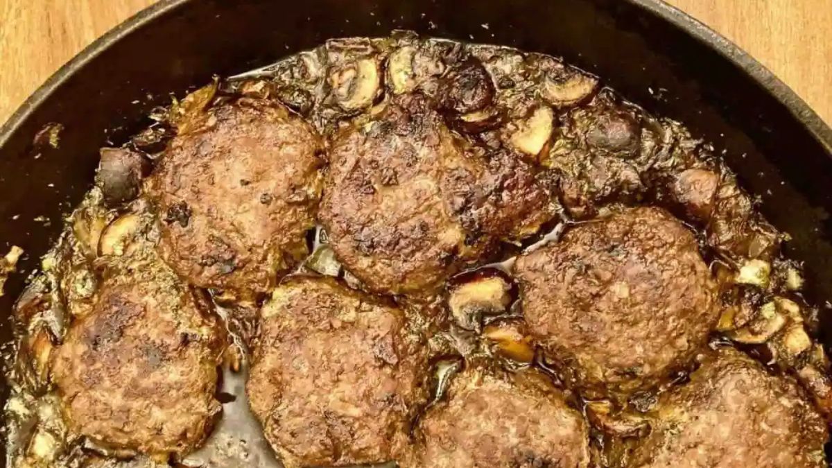 Simple Gluten-Free Salisbury Steak without Eggs or Dairy.