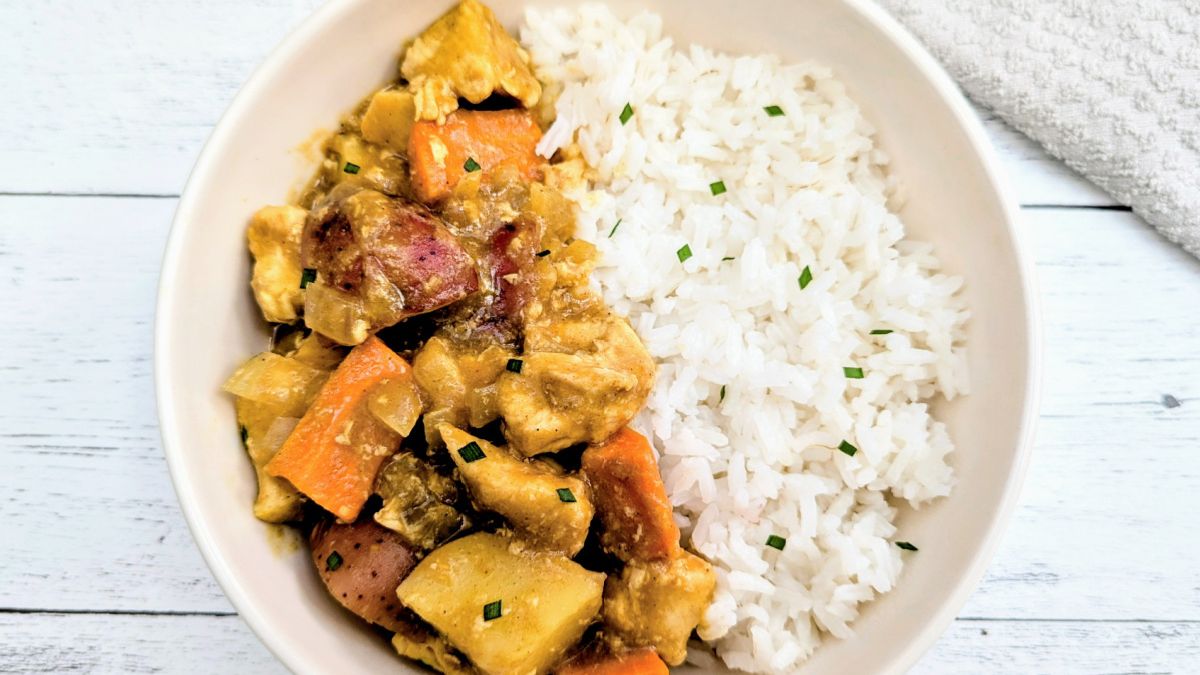 Slow Cooker Japanese Chicken Curry.