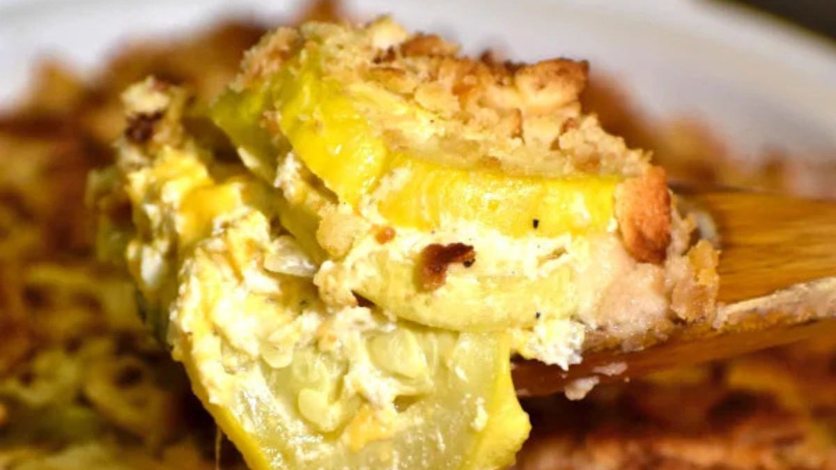 Southern Squash Casserole.
