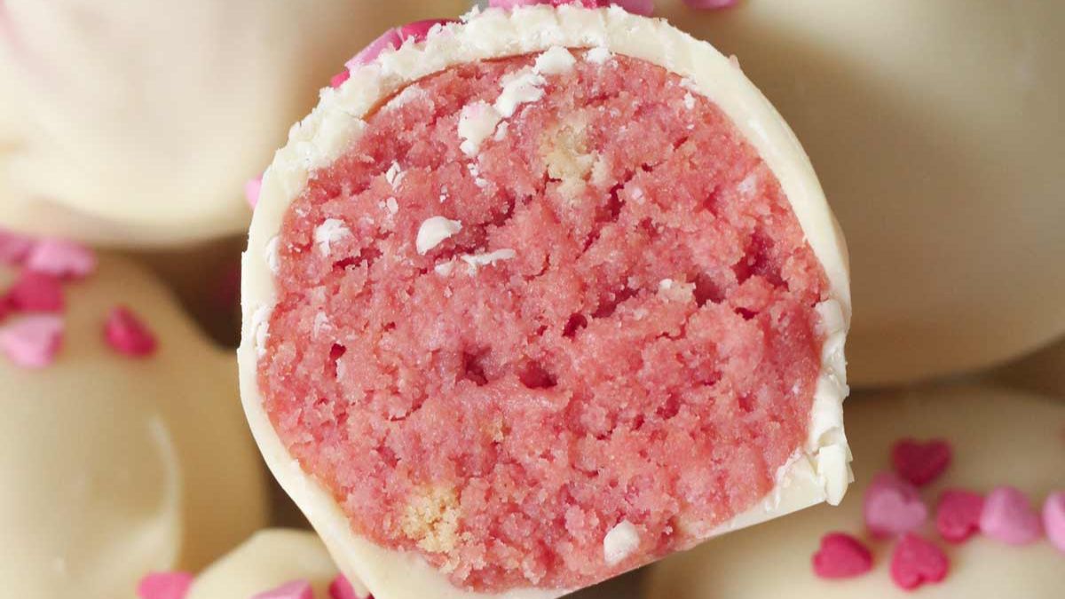Strawberry Oreo Balls.