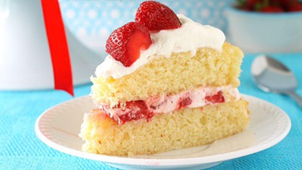 Strawberry Shortcake Layer Cake.