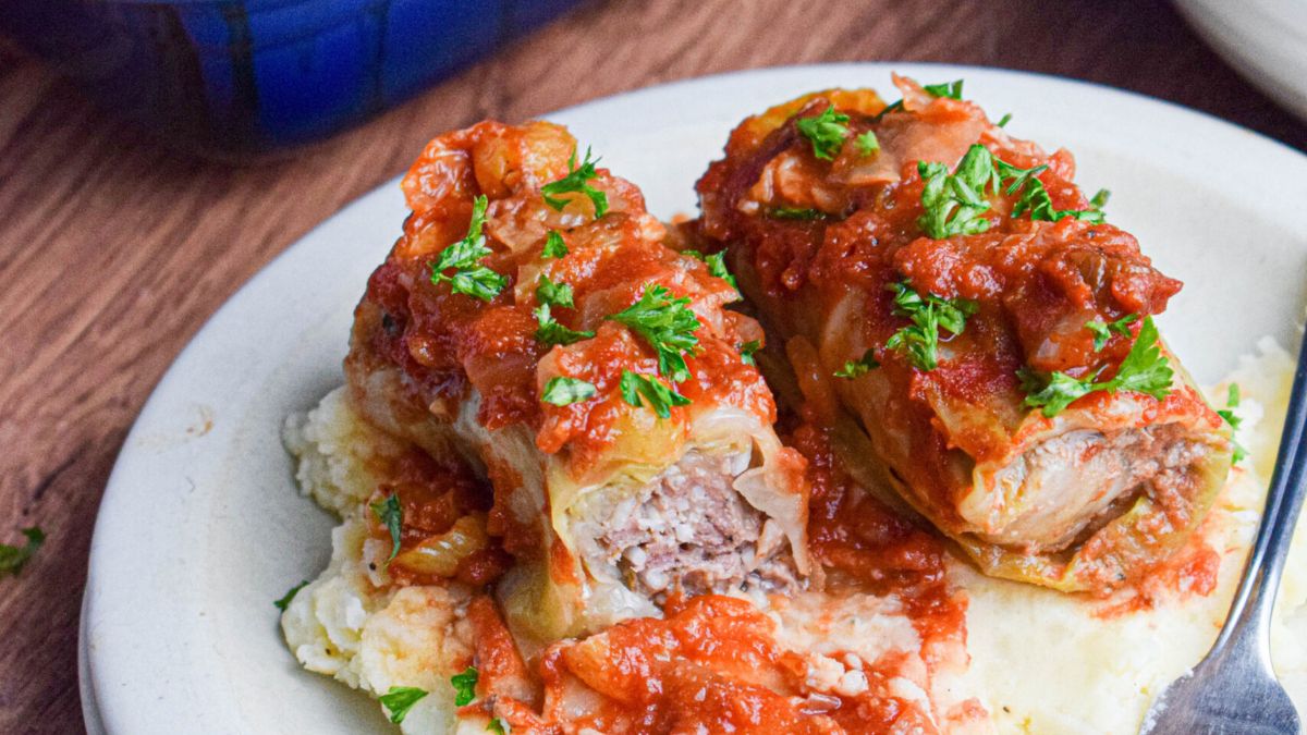 Stuffed Cabbage Rolls.