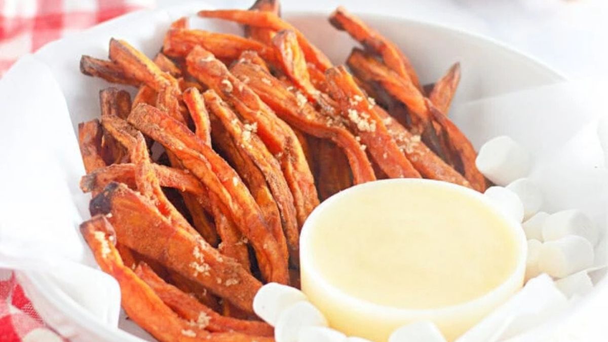 Sweet Potato Fries In Air Fryer Recipe.
