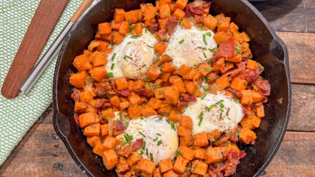 Sweet Potato Hash.