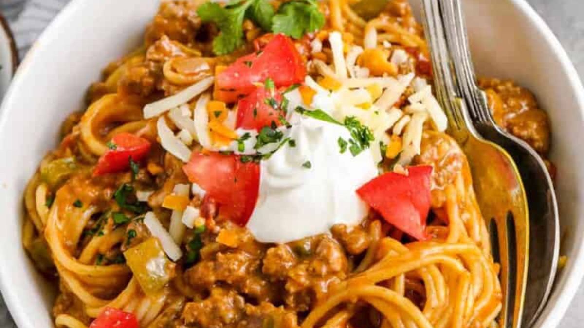 Taco Spaghetti.