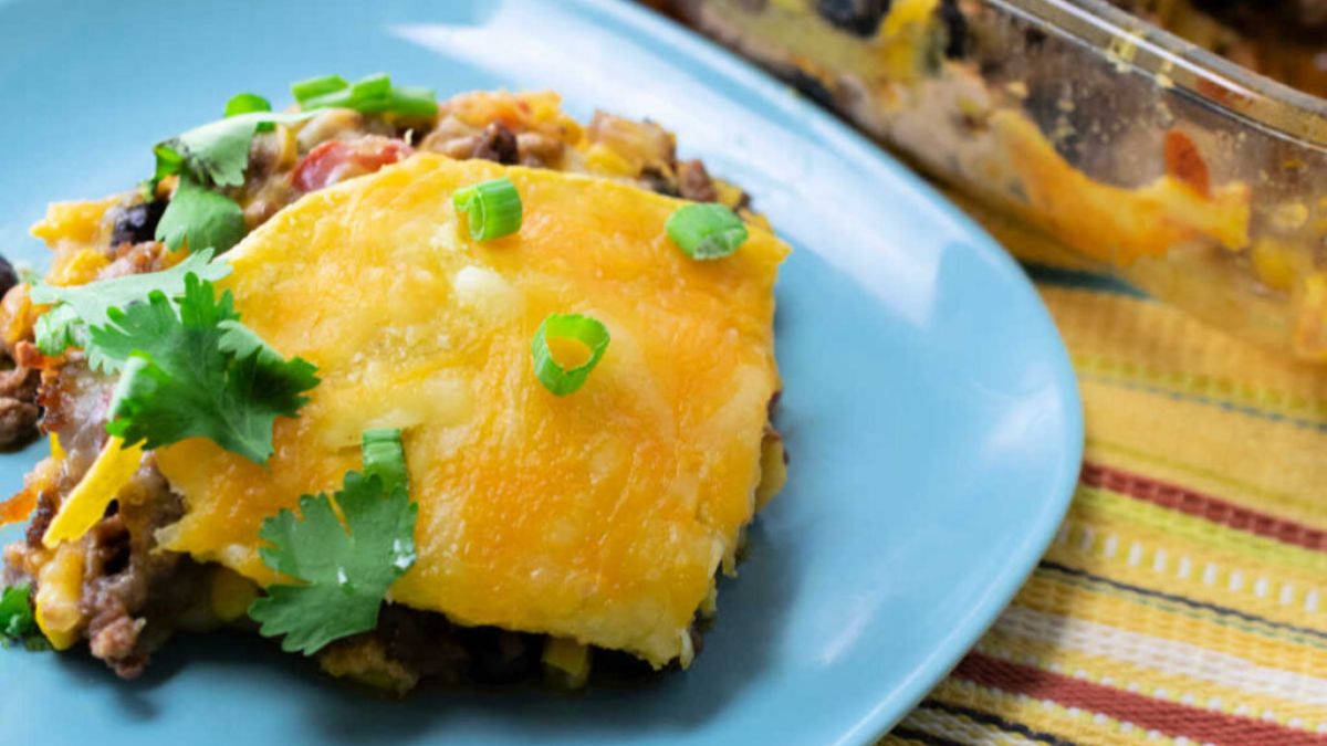 Tex Mex Lasagna [with Video].
