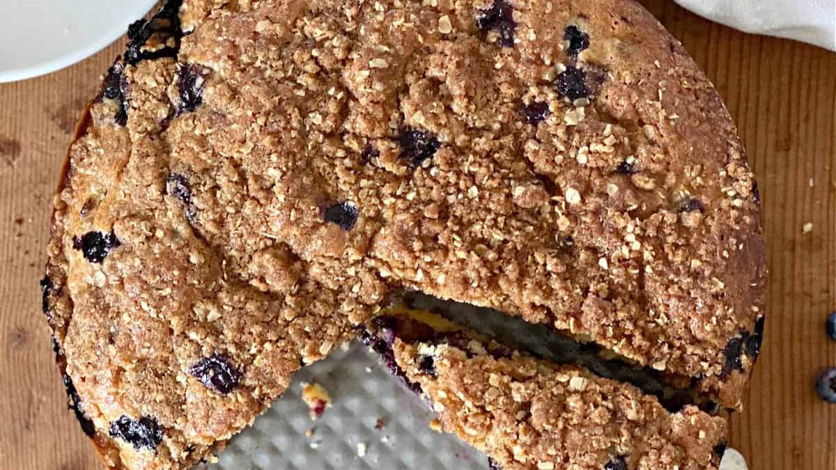 The Best Blueberry Coffee Cake.
