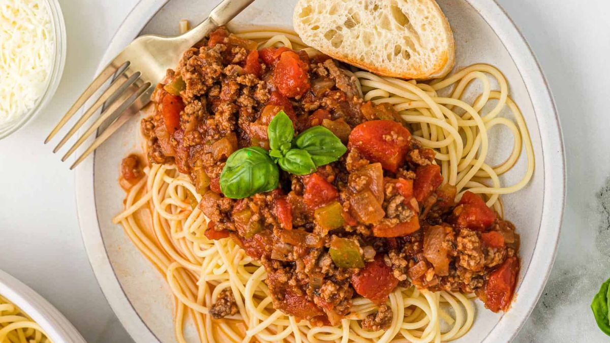 The Best Homemade Spaghetti Sauce.