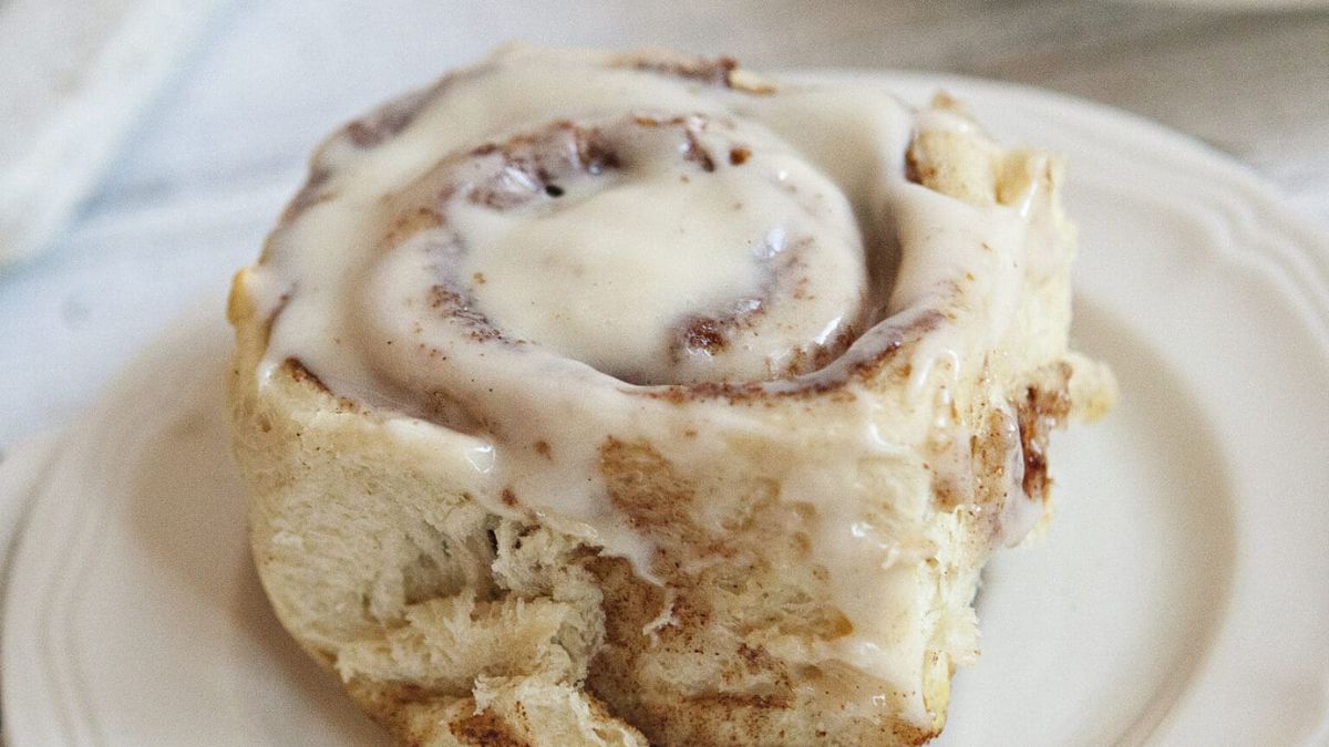 Ultimate Soft and Fluffy Cinnamon Rolls with Cream Cheese Frosting.