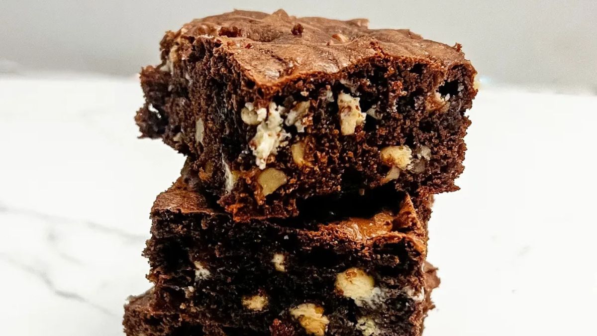 White Chocolate Chip Brownies.
