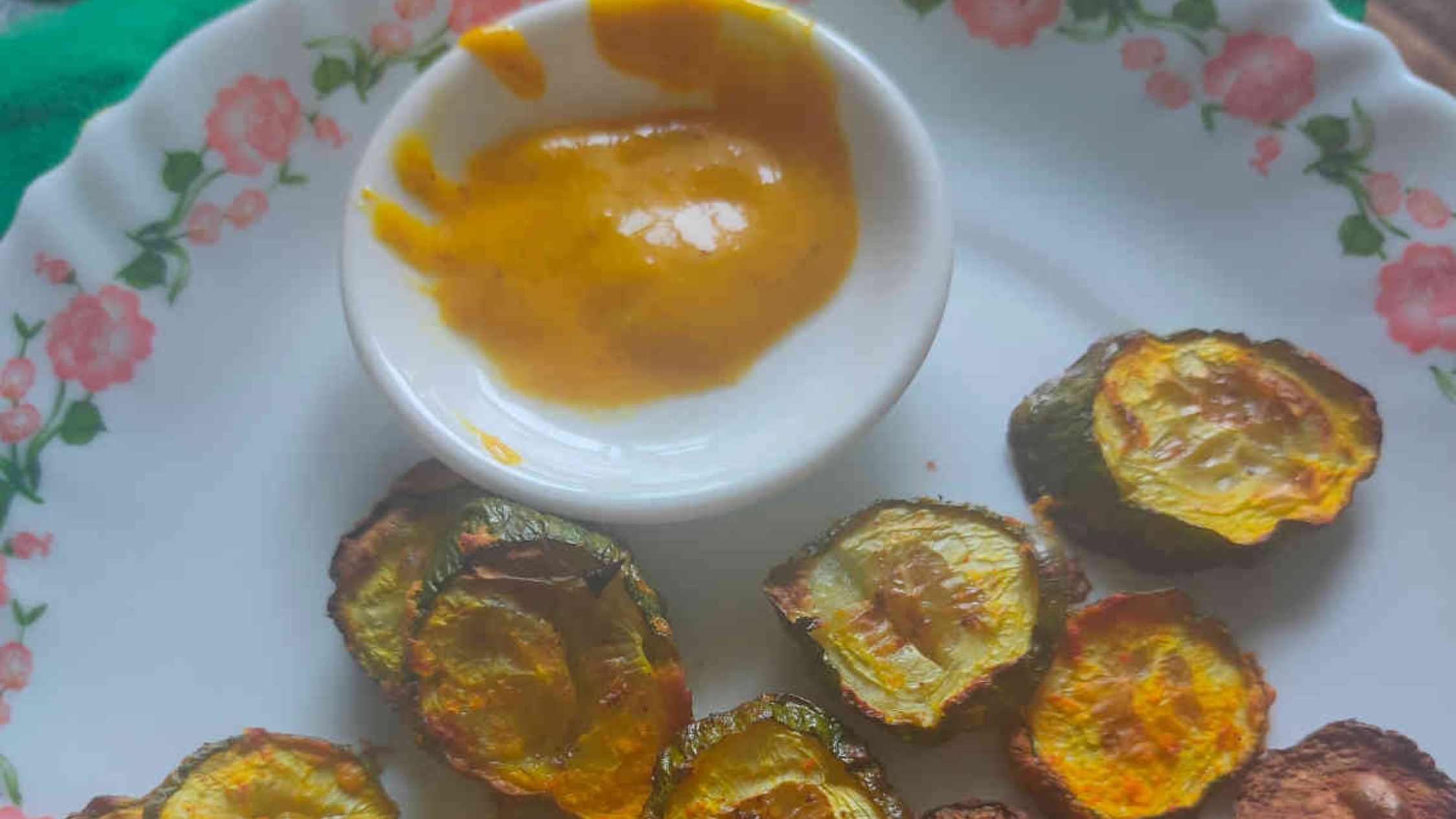 Air Fryer Cucumber Chips.
