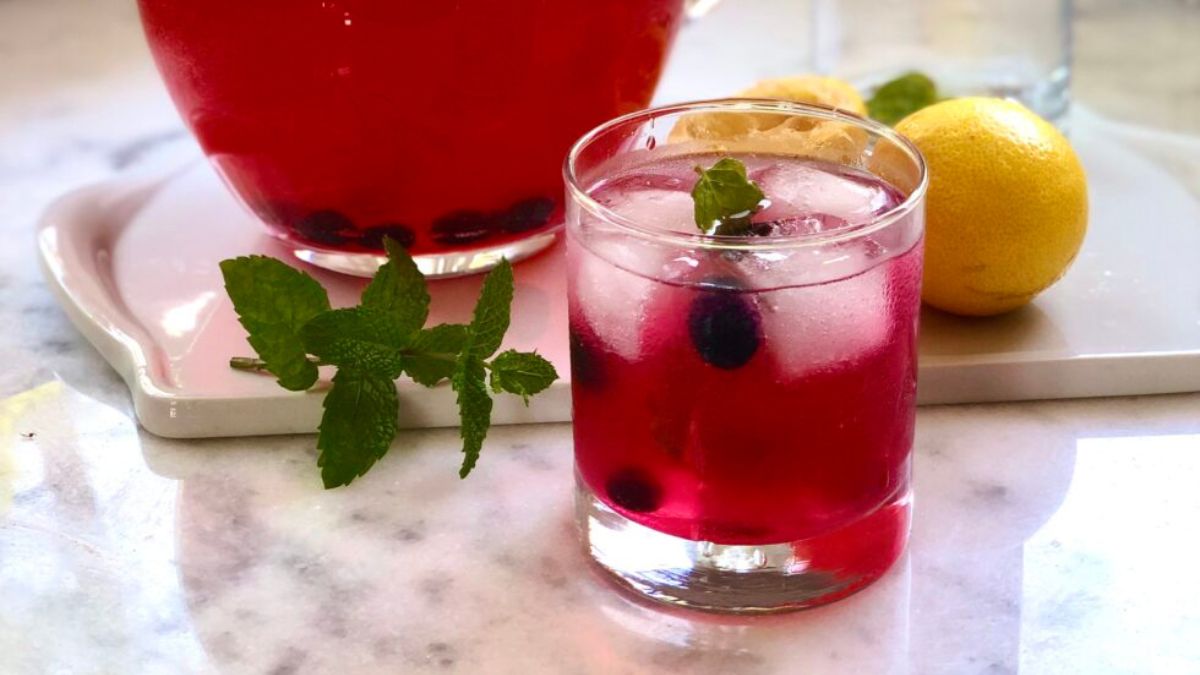 Blueberry Lavender Lemonade.