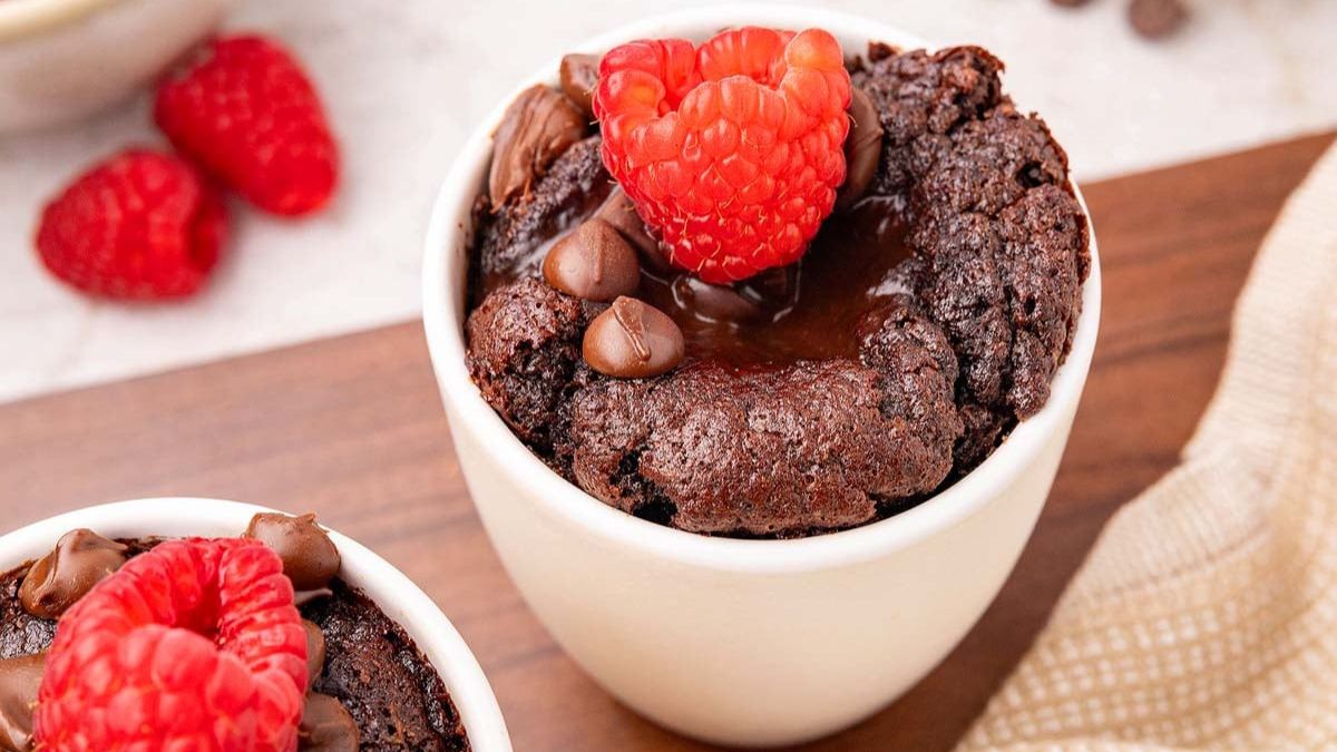 Cake Mix Mug Cake.