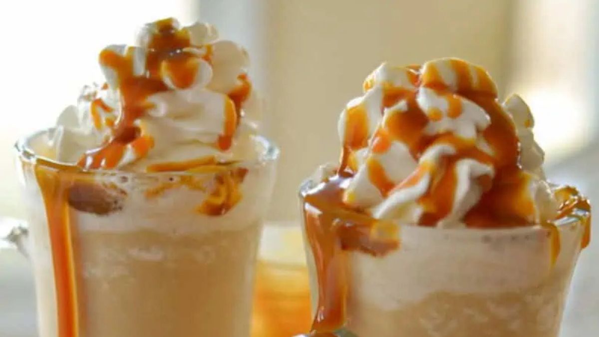 Caramel Frappuccino.
