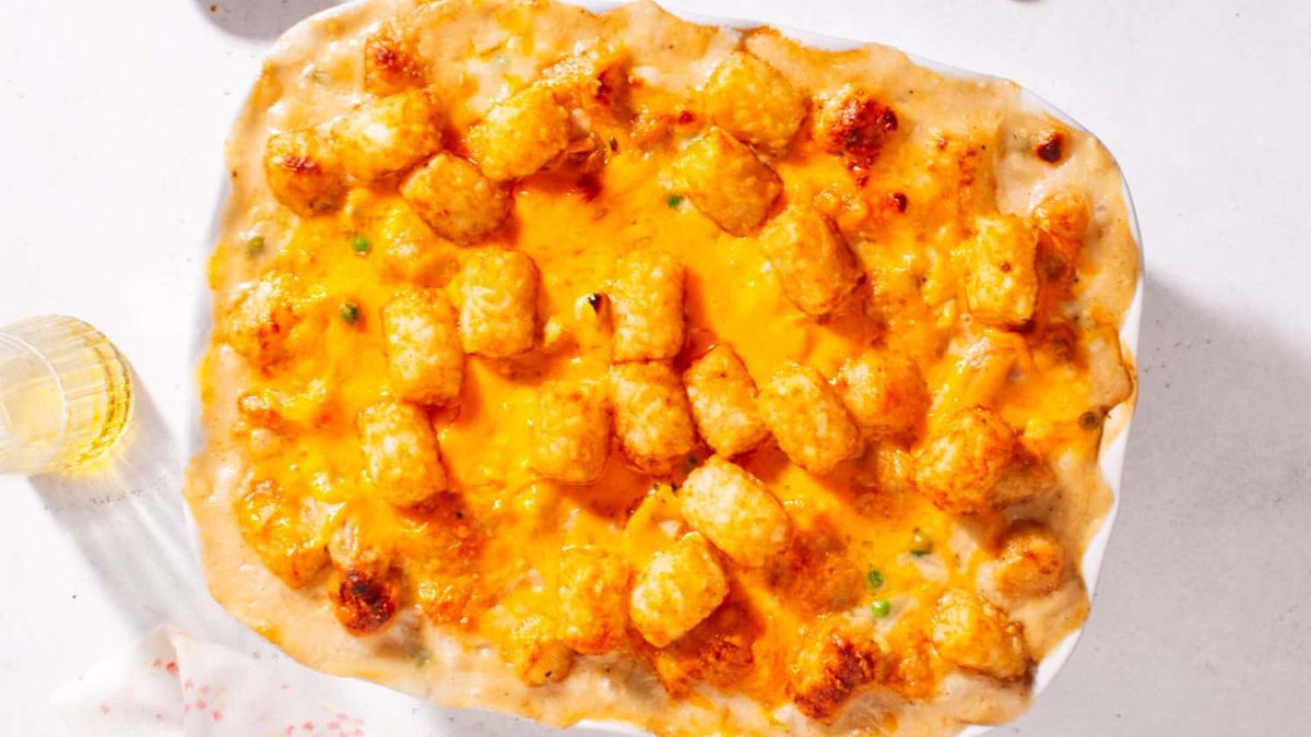Chicken Tater Tot Casserole (Seriously Scrumptious + Easy Recipe!).
