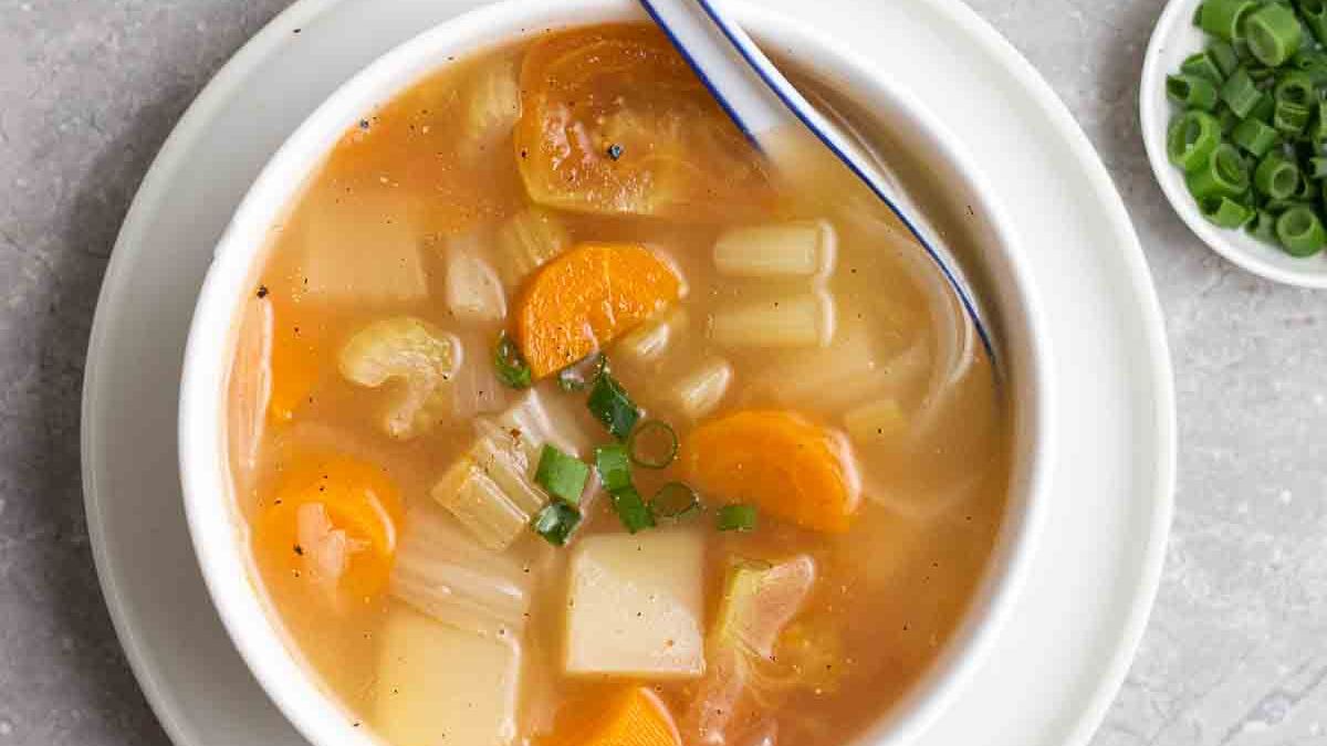 Chinese Vegetable Soup (ABC soup).