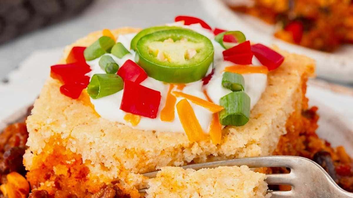 Cowboy Cornbread Casserole.