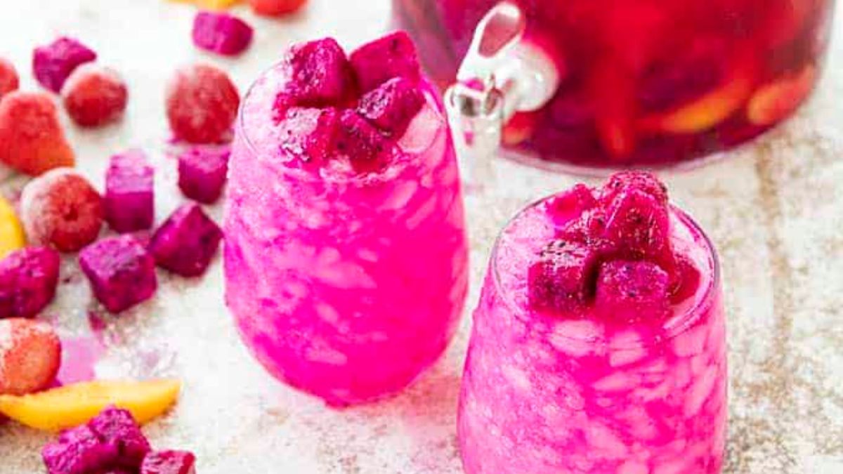 Dragon Fruit Sangria.