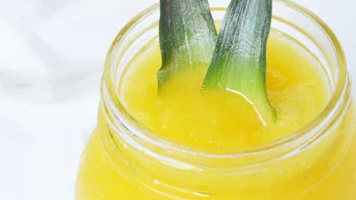 Easy 3 Ingredient Mango Slush.