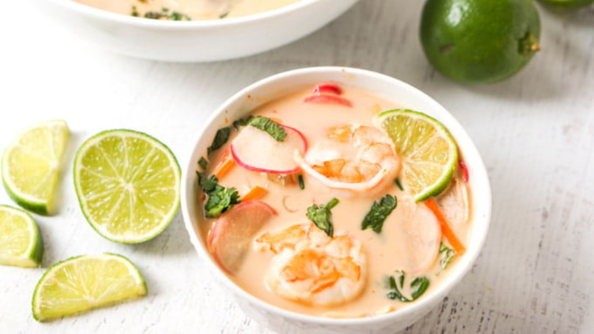 Easy Thai Coconut Curry Soup With Shrimp – Low Carb And Filling!.