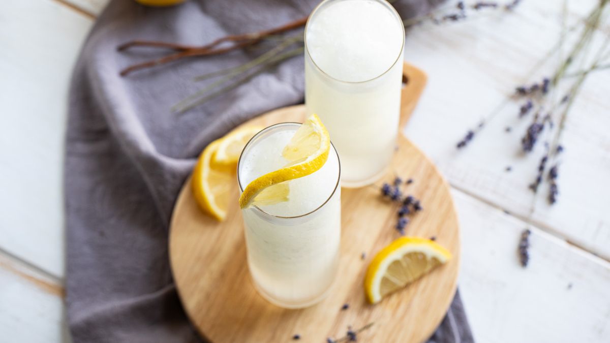 Frozen Lavender Lemonade.