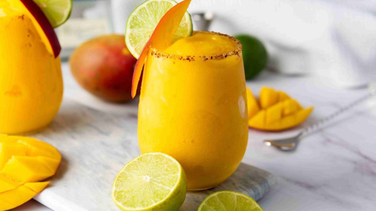 Frozen Mango Margarita Recipe.