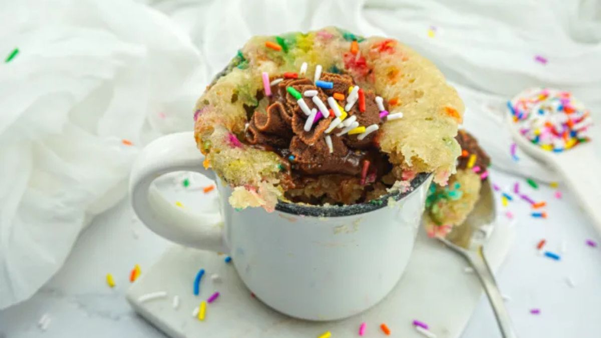 Funfetti Mug Cake.