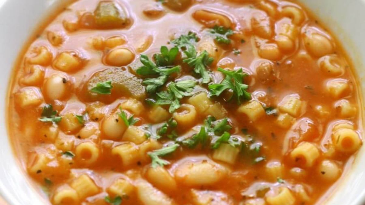 Gluten-Free Pasta e Fagioli (Vegan, Allergy-Free).