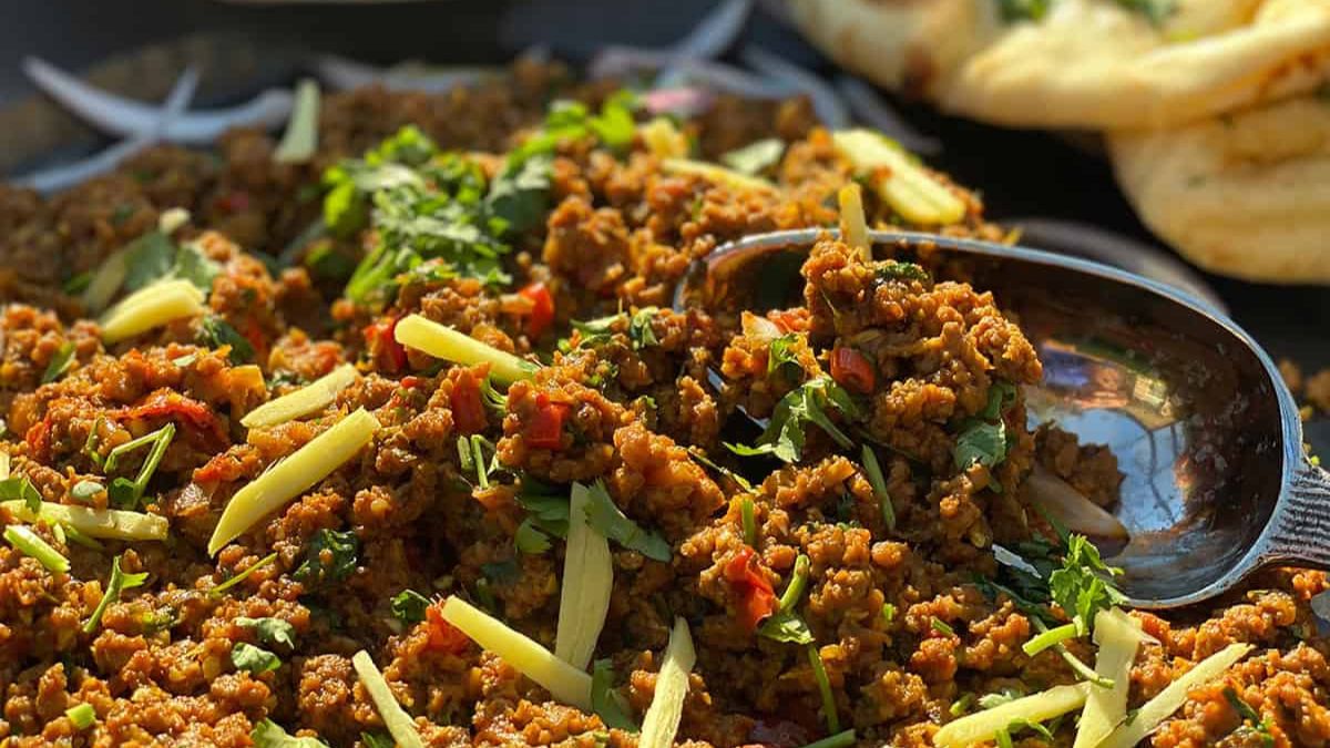 Keema (Tawa-Fry Ground Beef).