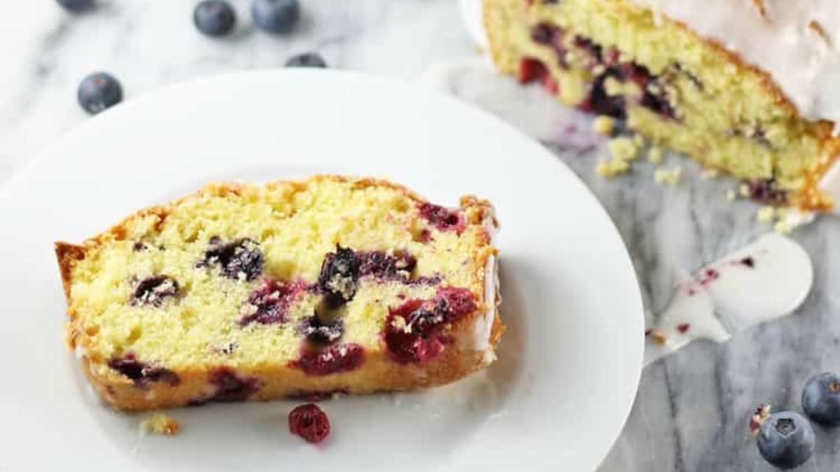Lemon Blueberry Loaf Cake.