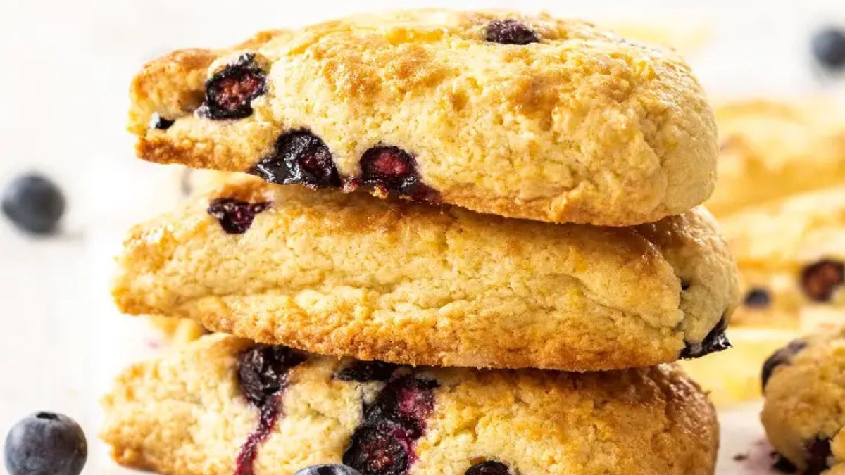Lemon Blueberry Scones.