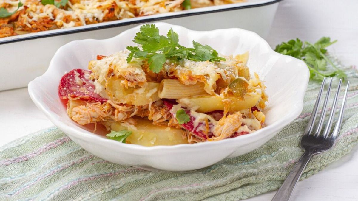 Macarronada: Venezuelan Macaroni Casserole.