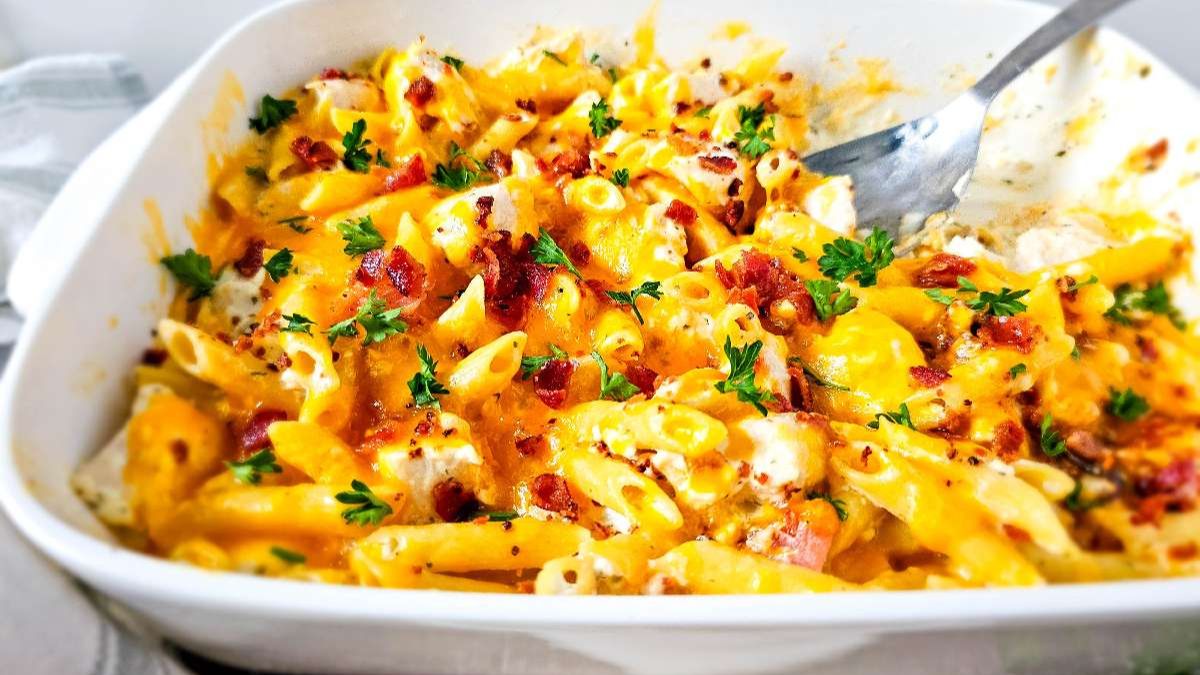 Make an Easy Million Dollar Chicken Casserole Recipe on a Budget.