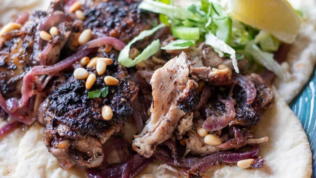 Musakhan - Palestinian Sumac Chicken.