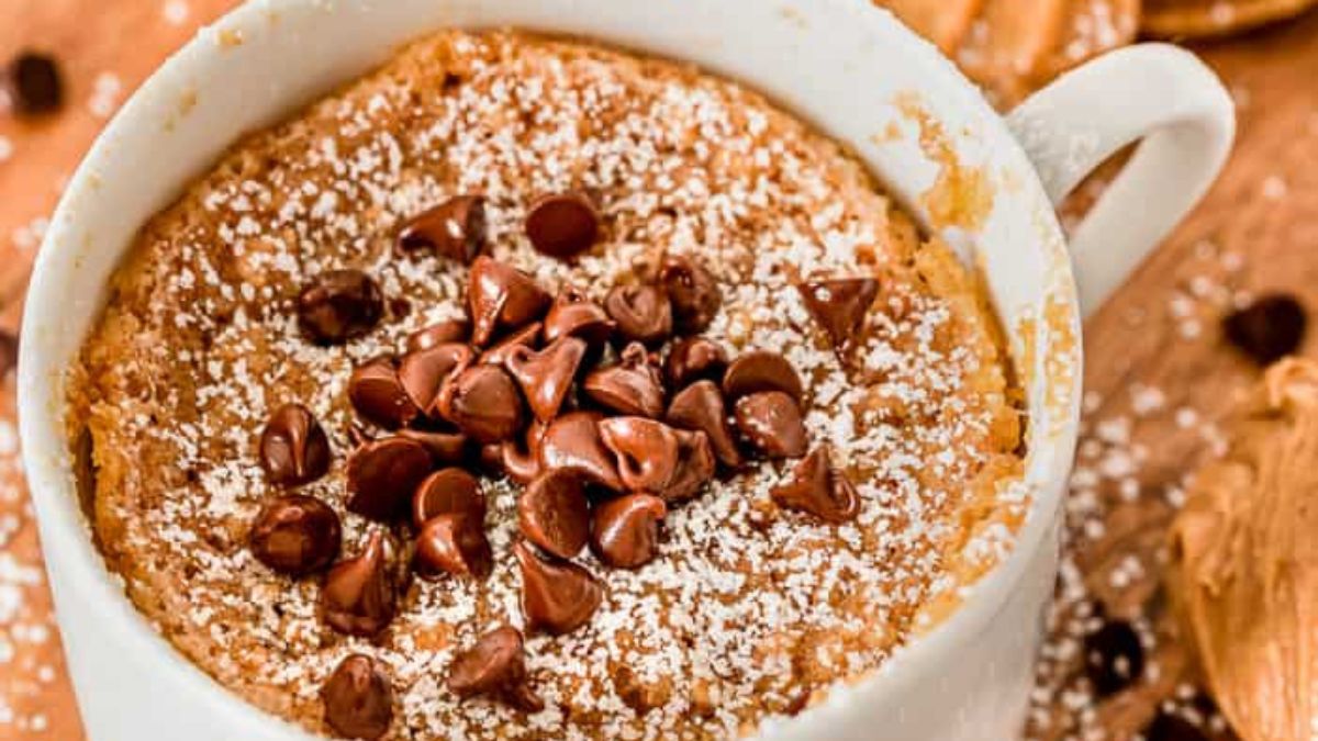 Nutter Butter Mug Cakes.
