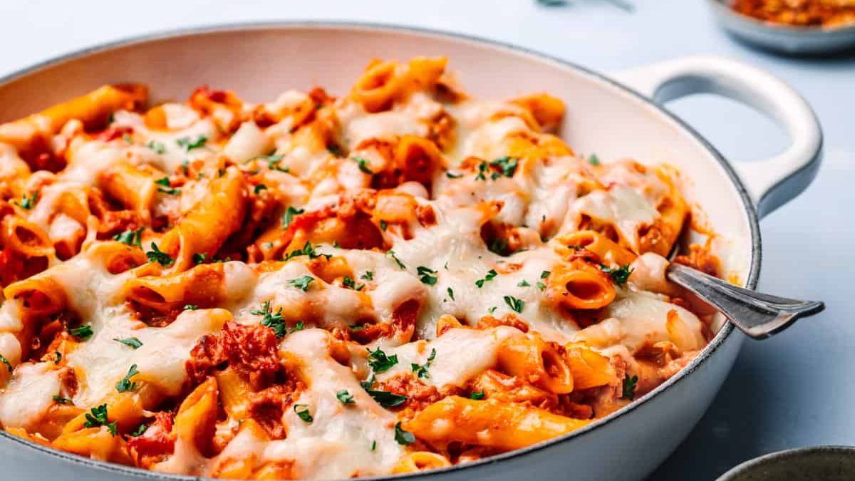 One-Pot Penne Pasta.