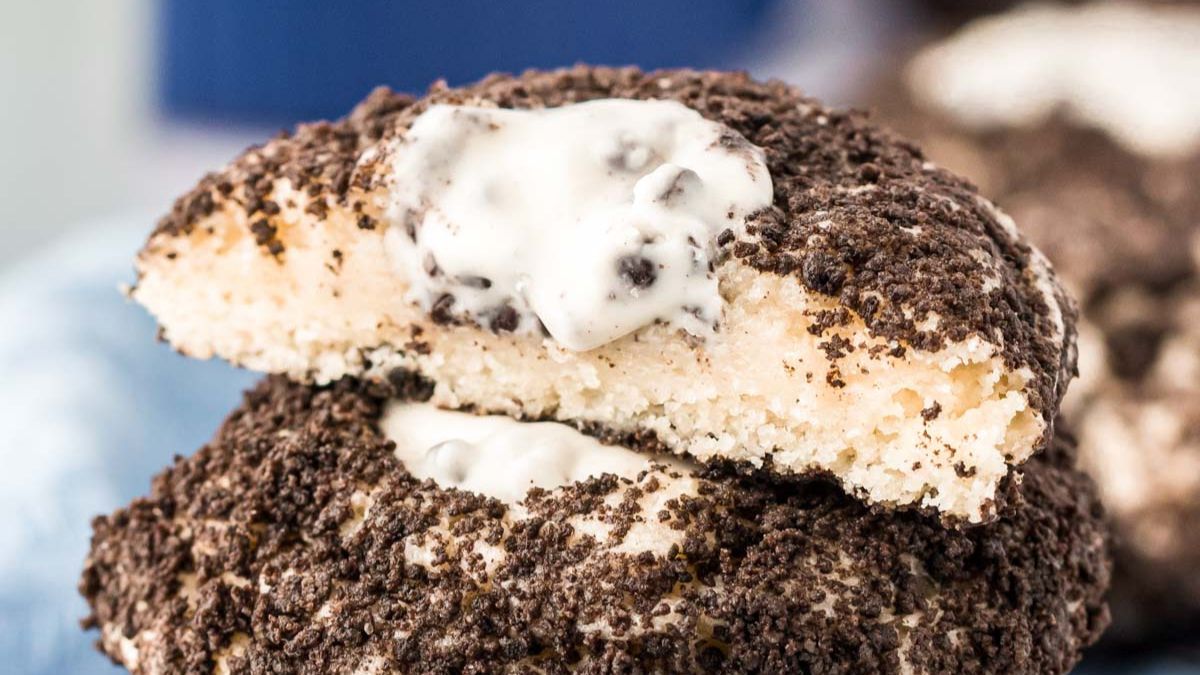 Oreo Thumbprint Cookies.