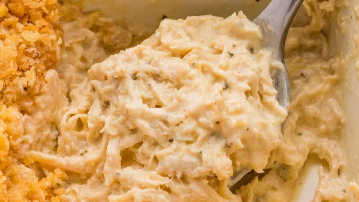 Ritz Chicken Casserole.
