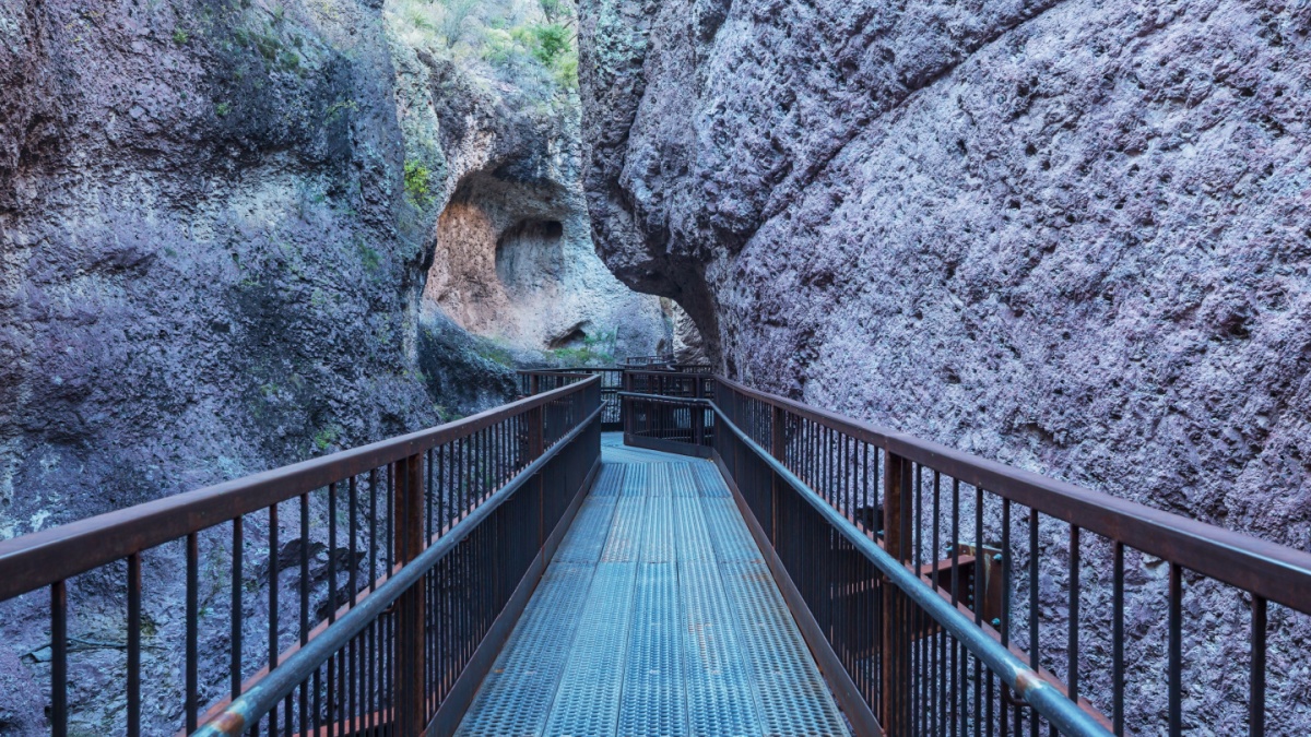 Catwalk recreation area of Gila National Forest in New Mexico.