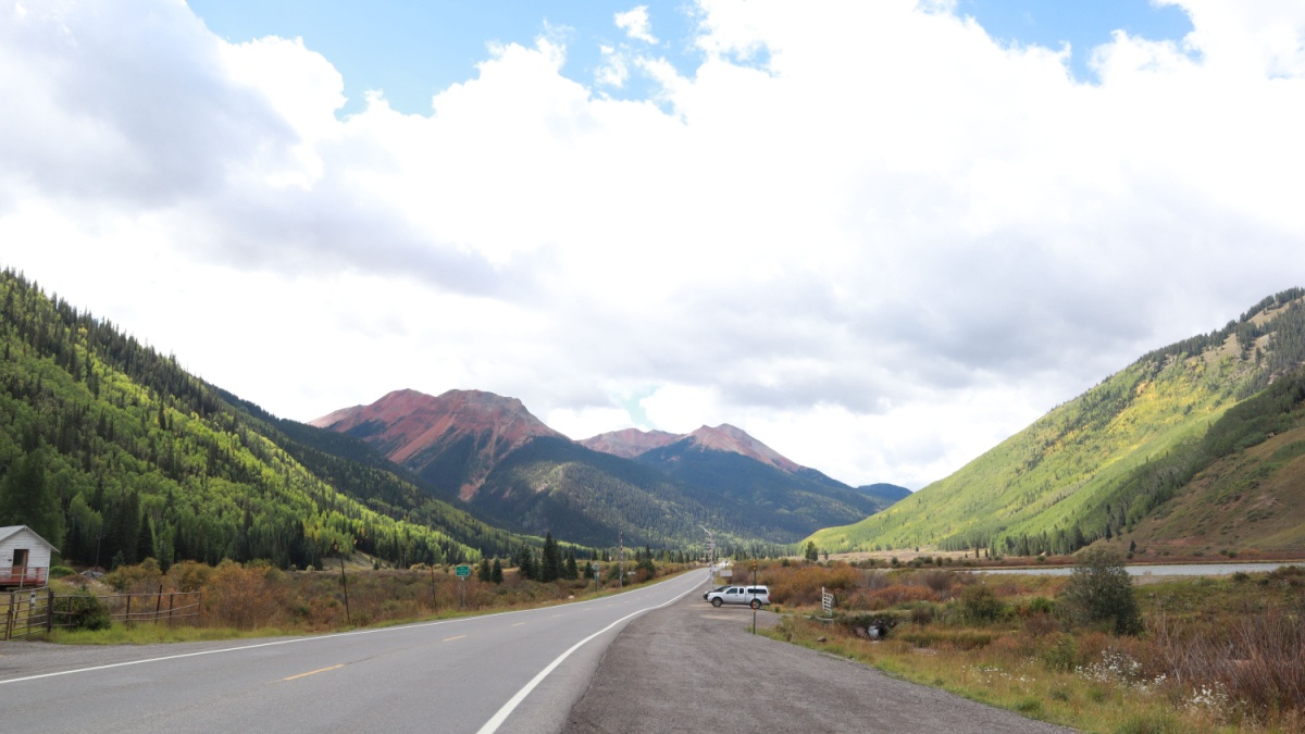 Molas Pass in Silverton-Durango, Colorado.