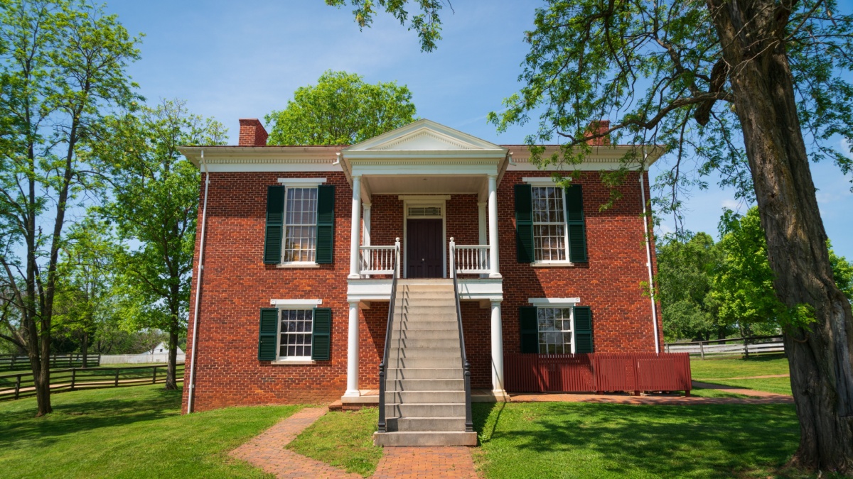 Appomattox Court House National Historical Park, Virginia, USA.